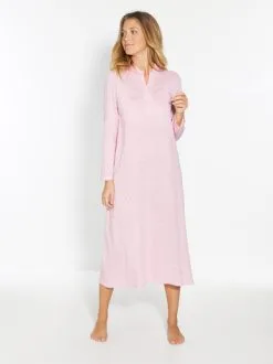 Lingerelle Chemise De Nuit Col Officier