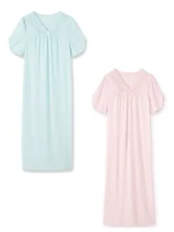 Lingerelle Chemises De Nuit Lot De 2 -Ventes de soutien-gorge sans fil g 1003027 0014 3