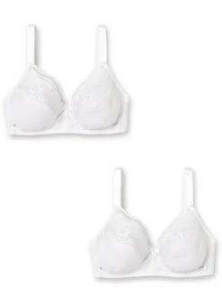 Lingerelle Soutiens-gorge Sans Armatures Lot De 2 -Ventes de soutien-gorge sans fil g 1003478 0035 4