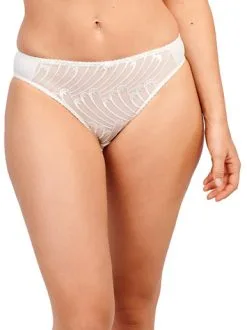 SANS COMPLEXE Slip Narcisse Microfibre Brodée