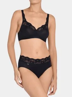Sloggi Slip Midi SLW ROMANCE MID H -Ventes de soutien-gorge sans fil g 1003685 0026 3