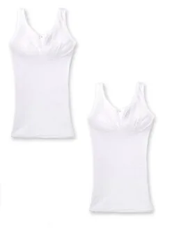 Lingerelle Chemises Larges Bretelles Lot De 2 -Ventes de soutien-gorge sans fil g 1003914 0035 4