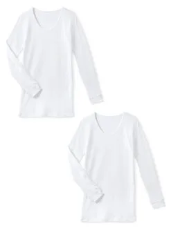 Lingerelle Chemises Manches Longues Lot De 2 -Ventes de soutien-gorge sans fil g 1003971 0035 3