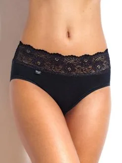 Sloggi Culotte Midi Romance 3 + 1 Gratuite