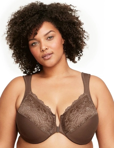 Glamorise Soutien-gorge Agrafé Devant 3 Glamorise Soutien-gorge Agrafé Devant