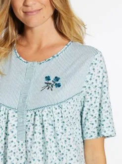 Lingerelle Lot 2 Chemises De Nuit Manches Courtes -Ventes de soutien-gorge sans fil g 2003020 0001 5