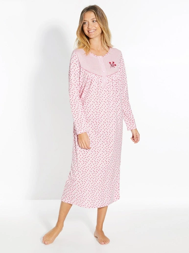 Lingerelle Lot 2 Chemises De Nuit Manches Longues 3 Lingerelle Lot 2 Chemises De Nuit Manches Longues