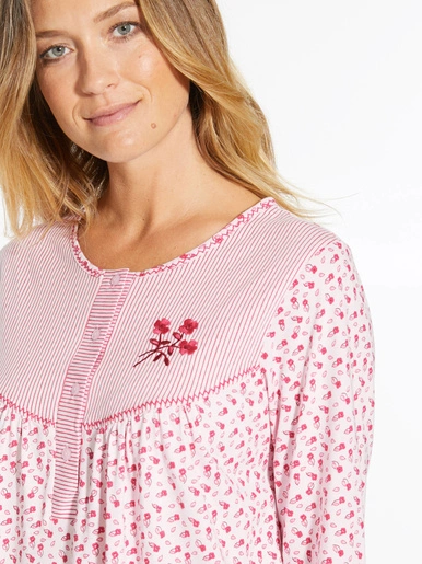 Lingerelle Lot 2 Chemises De Nuit Manches Longues 6 Lingerelle Lot 2 Chemises De Nuit Manches Longues – Image 4