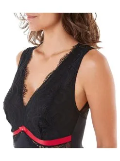 POMM'POIRE Nuisette Absolu, Dentelle Et Microfibre -Ventes de soutien-gorge sans fil g 2003061 0026 4