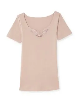 Lingerelle Chemises Manches Courtes Coton Bio 2 + 1 9 Lingerelle Chemises Manches Courtes Coton Bio 2 + 1 -Ventes de soutien-gorge sans fil g 2004393 0023 3