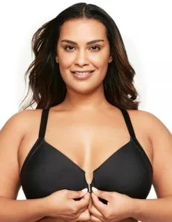 Glamorise Soutien-gorge Wonderwire Agrafé Devant -Ventes de soutien-gorge sans fil g 2005266 0026 3