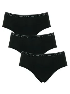 Sloggi Lot De 3 Culottes Midi + 1 Gratuite