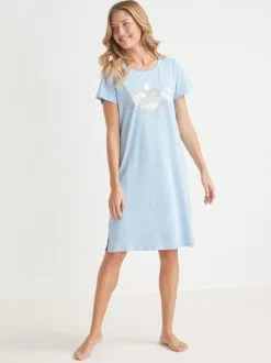 Balsamik Lot 2 Chemises De Nuit Manches Courtes -Ventes de soutien-gorge sans fil g 2006164 0001 3