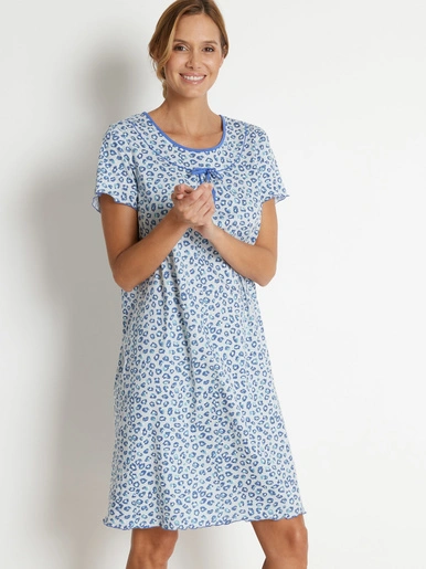 Balsamik Chemise De Nuit Courte Manches Courtes 4 Balsamik Chemise De Nuit Courte Manches Courtes – Image 2