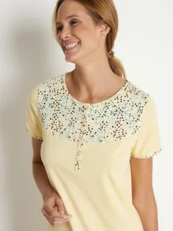 Balsamik Chemise De Nuit Courte Maille -Ventes de soutien-gorge sans fil g 2006242 0038 4