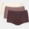 Sloggi Lot De 3 Culottes Maxi Basic + -Ventes de soutien-gorge sans fil g 2006862 0032 1