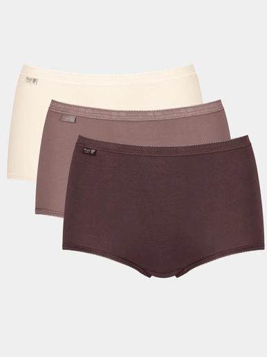 Sloggi Lot De 3 Culottes Maxi Basic + 3 Sloggi Lot De 3 Culottes Maxi Basic +