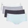 Sloggi Lot De 3 Culottes Midi + 1 Gratuite