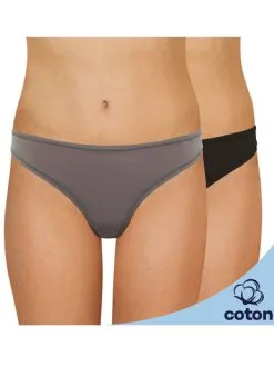 Athena Lot De 2 Tangas Magic Stretch Secret