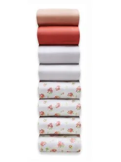 Lingerelle Lot De 8 Culottes En Pur Coton 9 Lingerelle Lot De 8 Culottes En Pur Coton -Ventes de soutien-gorge sans fil g 2007571 0014 4