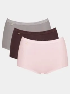 Sloggi Lot De 3 Culottes Maxi Basic + -Ventes de soutien-gorge sans fil g 2008002 0017 3