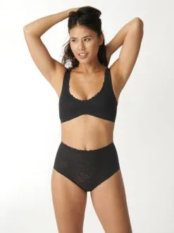 Sloggi Culotte Zero Feel Lace 2.0 High Waist -Ventes de soutien-gorge sans fil g 2008157 0026 4