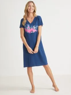 Balsamik Lot De 3 Chemises De Nuit Forme T-shirt -Ventes de soutien-gorge sans fil g 2008504 0001 5