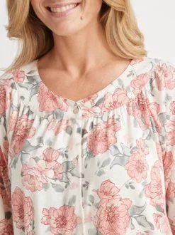 Lingerelle Chemise De Nuit Manches 3/4 -Ventes de soutien-gorge sans fil g 2008509 0014 4