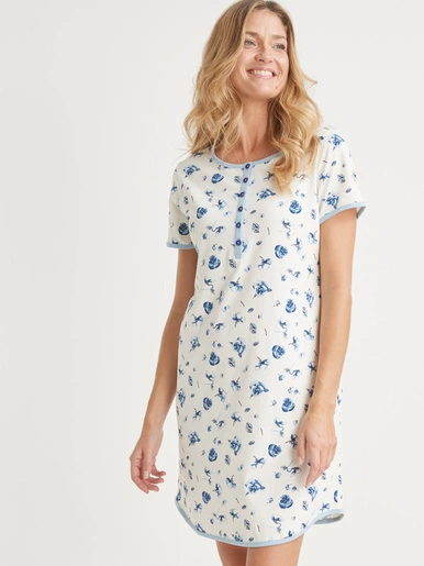 Balsamik Chemise De Nuit En Maille Pur Coton 3 Balsamik Chemise De Nuit En Maille Pur Coton