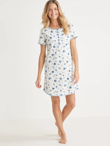 Balsamik Chemise De Nuit En Maille Pur Coton 4 Balsamik Chemise De Nuit En Maille Pur Coton – Image 2