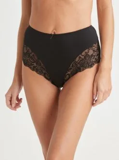 Lingerelle Lot De 3 Culottes Midi Avec Dentelle