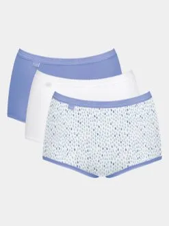 Sloggi Lot De 3 Culottes Maxi Basic +