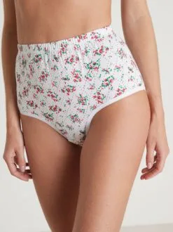 Lingerelle Lot De 4 Culottes Montantes Fantaisie