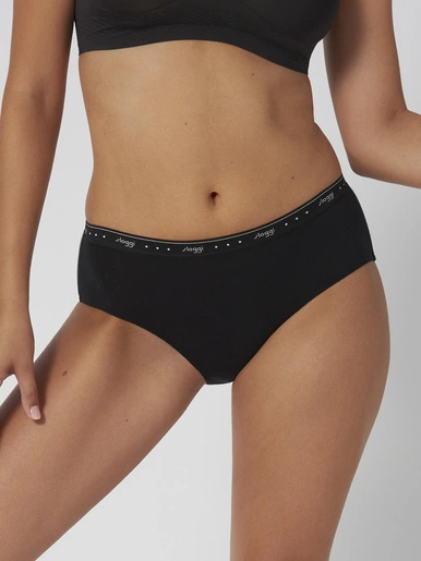 Sloggi Lot De 4 Slips 24/7 100 H Midi 3 Sloggi Lot De 4 Slips 24/7 100 H Midi