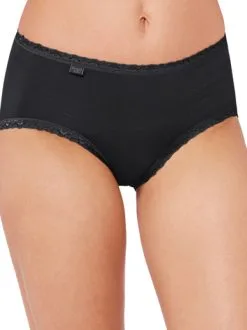 Sloggi Lot De 3 Slips 24/7 Cotton Lace Midi