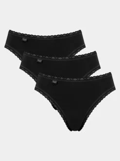 Sloggi Lot De 3 Slips 24/7 Cotton Lace Tai -Ventes de soutien-gorge sans fil g 2009132 0026 3