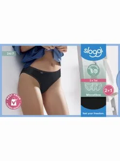Sloggi Lot De 3 Slips 24/7 Microfibre Tai -Ventes de soutien-gorge sans fil g 2009138 0026 4