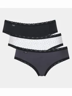 Sloggi Lot De 3 Shorties 24/7 Weekend Hipster -Ventes de soutien-gorge sans fil g 2009139 0017 3
